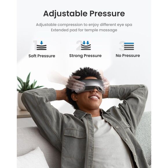 RENPHO Eyeris View Extended Eye Massager for Migraines FSA or HSA Eligible 9064 - Picture 4 of 8